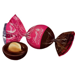 Cioccolatini Lindt - Roulettes Noccionoir - Cioccolato Fondente con Nocciola Intera - 500 gr