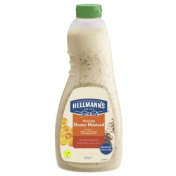 Salsa Dressing - Hellmann's - Honey Mustard - Senape e Miele -  Bottiglia da 1 Litro