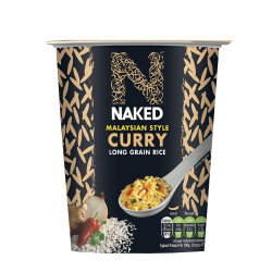 Riso - Naked - Rice Malaysian Style - Curry Non Piccante - 78g