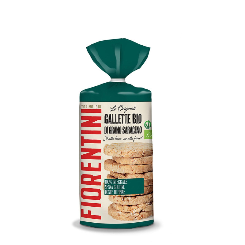 Gallette di Grano Saraceno Biologiche - Fiorentini - 100 gr