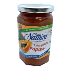 Composta di Papaya - Nattura - Bio - 330 g Confettura Marmellata