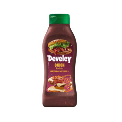 Salsa Relish - Develey - Onion Relish - Farcitura a Base Cipolla - Bottiglia Squeeze - 875 ml