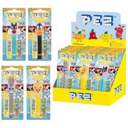 Caramelle Pez - Looney Tunes - Caramelle alla Frutta - 12 Blister da 17 g