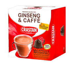 Ginseng & Caffè in Capsule - Crastan - Compatibili Dolce Gusto - 10...