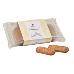 Biscotti Pintaudi - Biscottoni Farro Italiano e Miele di Fiori D'arancio - Vaschetta da 240 g