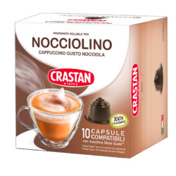 Nocciolino in Capsule - Crastan - Cappuccino Gusto Nocciola -...