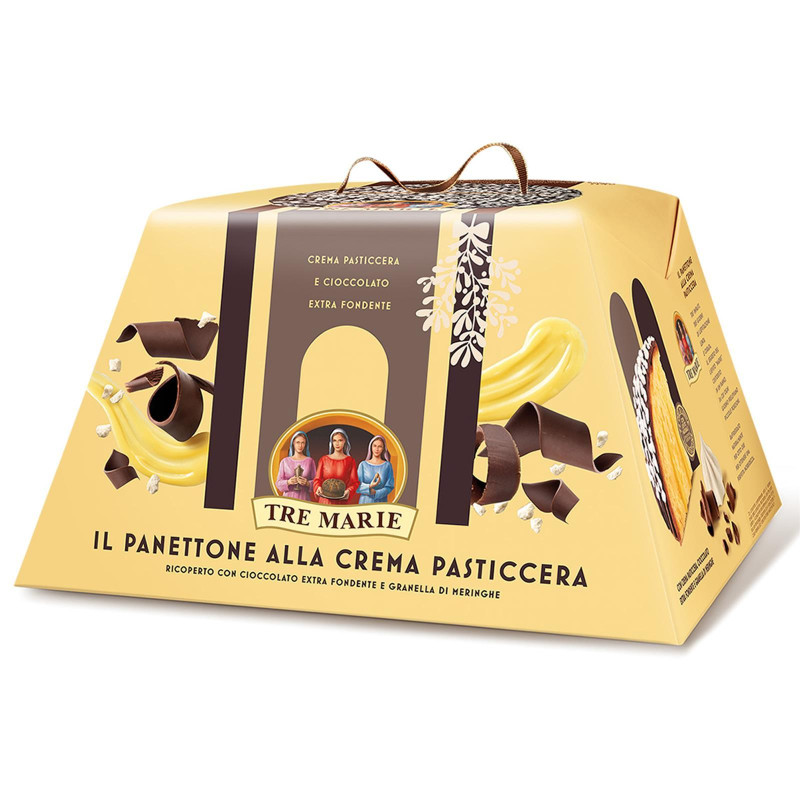 Panettone Tre Marie - Crema e Cioccolato 850 gr