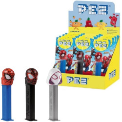 Caramelle Pez - Spiderman - Caramelle alla Frutta - Espositore - 12...