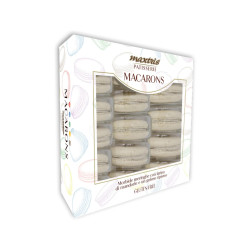 Macarons Maxtris - Patisserie - Gusto Nocciola - Bianco - 15 pz - 210 g