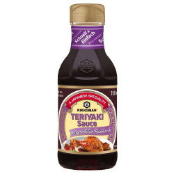 Salsa Teriyaki - Con Aglio Arrostito - Kikkoman - Bottiglia da 250 ml