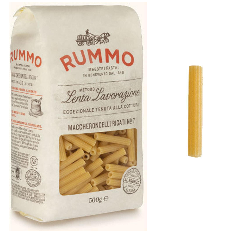 Pasta Rummo - 500 gr - Le Classiche - Maccheroncelli Rigati N° 7