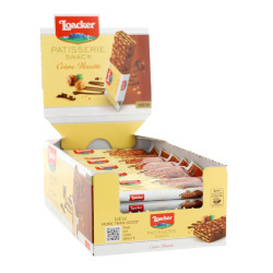 Biscotti Loacker Patisserie - Snack Creme Noisette - Expo 36 Pezzi...