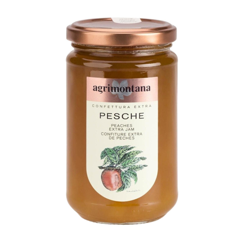 Vaso Confettura Extra - Agrimontana - Pesche - 350 g