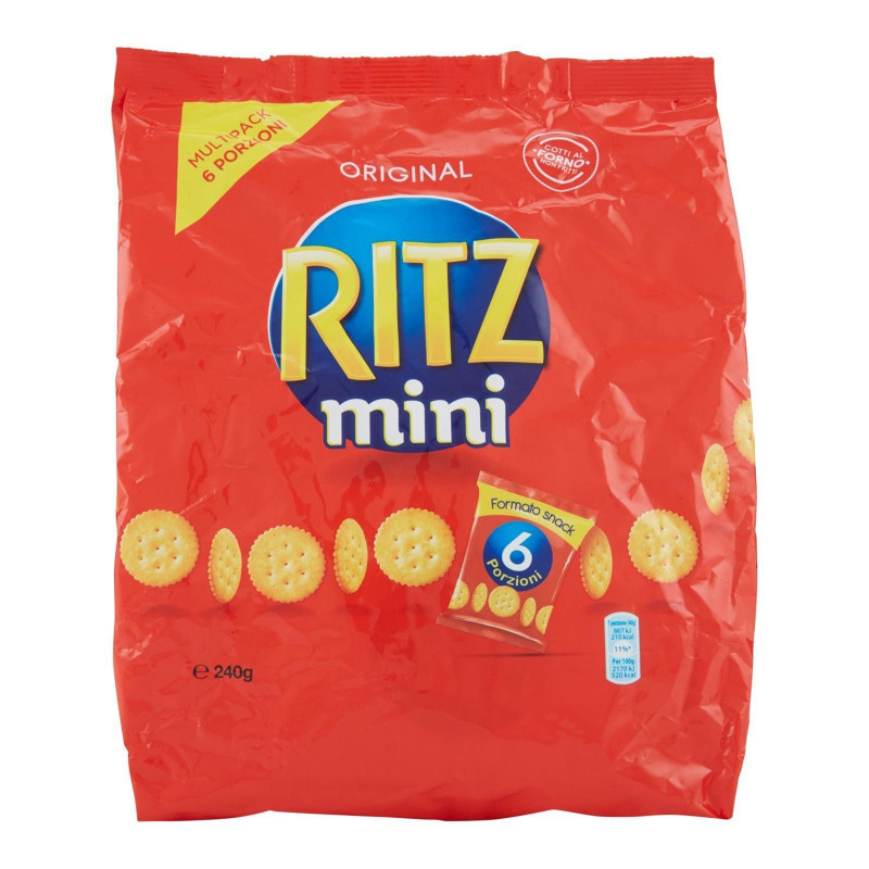 Crackers Ritz - Mini Originals - Busta da 240 gr - 6 porzioni