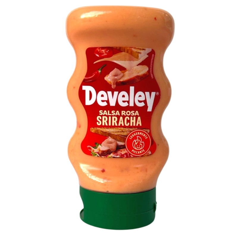 Salsa Rosa Sriracha - Develey - Bottiglia Squeeze - 250 ml