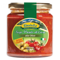 Sugo Pronto alle Olive - Farabella - Senza Glutine - Vasetto da 280 g