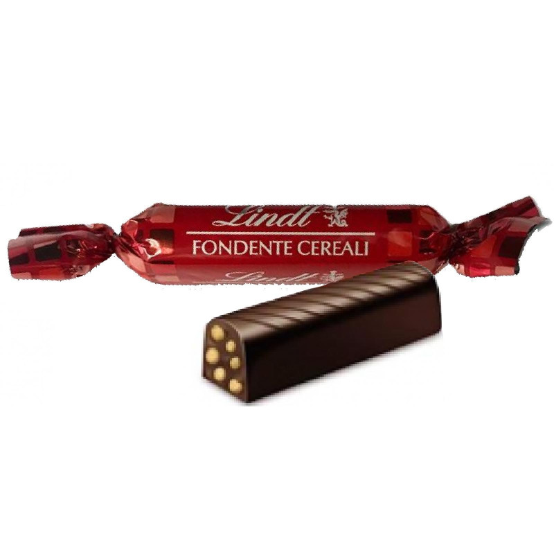 Cioccolatini Lindt - Bastoncini Fondente Cereali - Cioccolato Fondente con Ripieno con Cereali - 500 gr