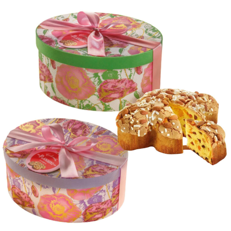 Colomba Flamigni - Classica Con Canditi e Uvetta - Cappelliera - 750 g