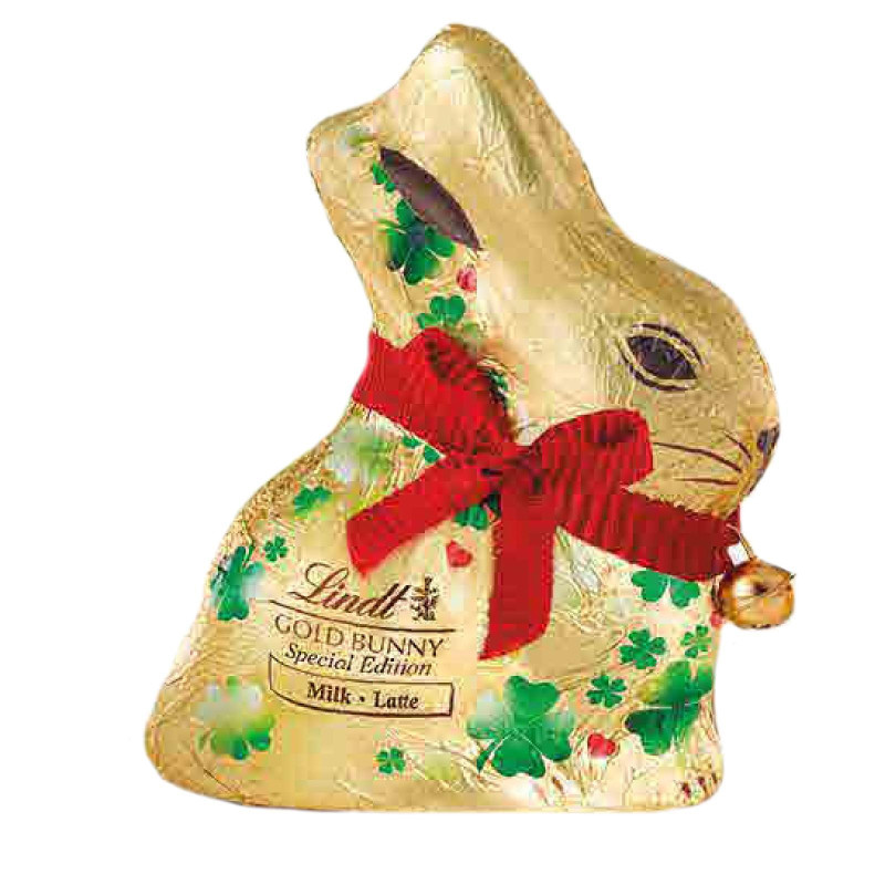 Coniglietto Cioccolato al Latte - Lindt - Gold Bunny Quadrifoglio - 100 g