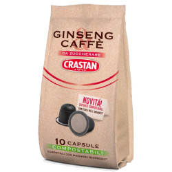 Ginseng & Caffè in Capsule - Crastan - Compatibili Nespresso - 10...