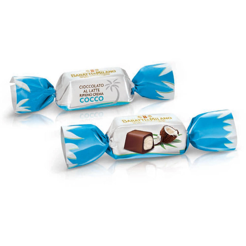 Cioccolatini Praline - Baratti & Milano - Pralina Cocco - Busta da 500 gr