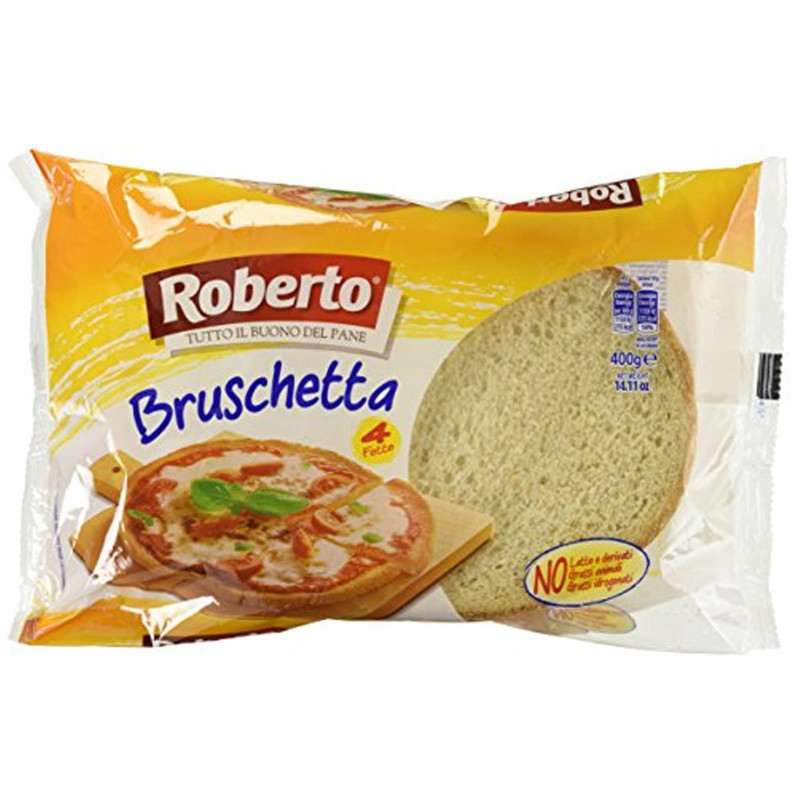 Pane per Bruschetta Classica - Roberto - 4 Fette - 400 gr