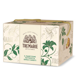 Panettone Tre Marie - Il Panettone Milanese Basso Senza Canditi -...