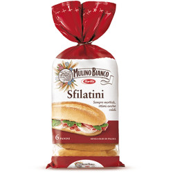 Sfilatini Mulino Bianco - 6 Panini - 360 gr