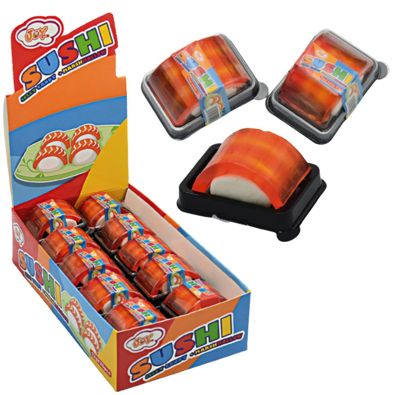 Caramelle Gommose - Joygum - Sushi Gummy - Espositore da 20 x 12 g