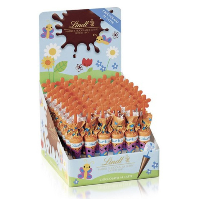 Ombrellini Cioccolato al Latte Lindt - Farfalline - 42 Pezzi 