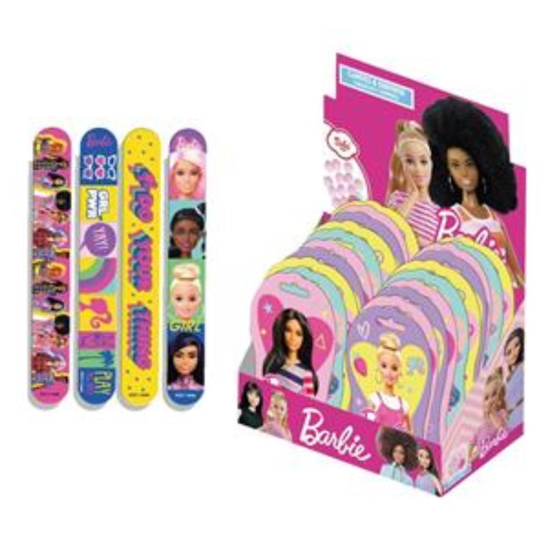 Braccialetto Slap - Barbie - Candy Toys - Con Caramelle Gommose - Espositore da 20 x 10 g