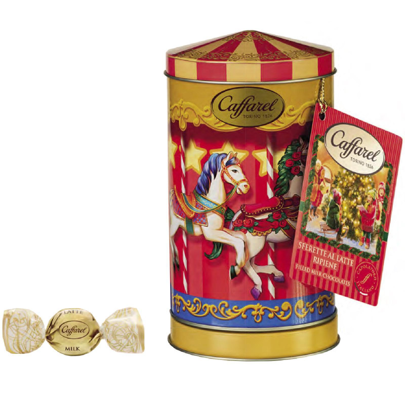 Carillon - Caffarel - Cioccolatini in Scatola di Metallo - 115  g