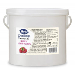 Preparazione di Frutta Hero - Confettura - Lamponi - Secchiello da 4,2 kg