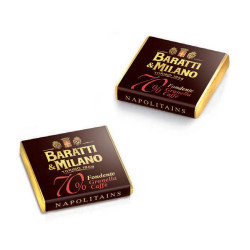 Cioccolatini Finissimi - Baratti & Milano - Napolitains Fondente Caffe' - Busta da 500 gr