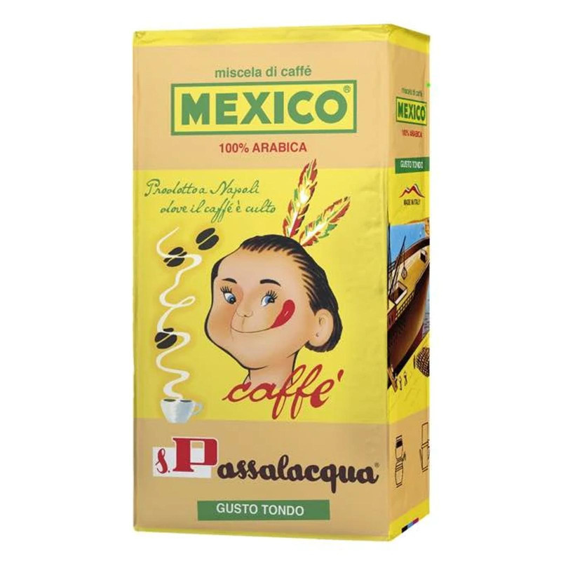 Caffè Passalacqua - Mexico - Mekico 100% Arabica - Gusto tondo - 250 gr