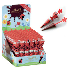 Ombrellini Cioccolato Fondente - Lindt - Coccinelle - 42 Pezzi