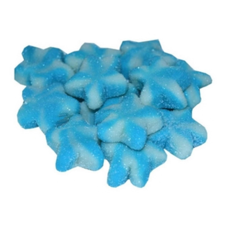 Caramelle Gommose - Stelle Azzurre Zuccherate - Biribao - 1  kg