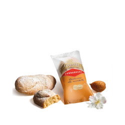 Biscotti Condorelli - Lapilli Alla Mandorla - Incaratati Singolarmente - Busta 625 g