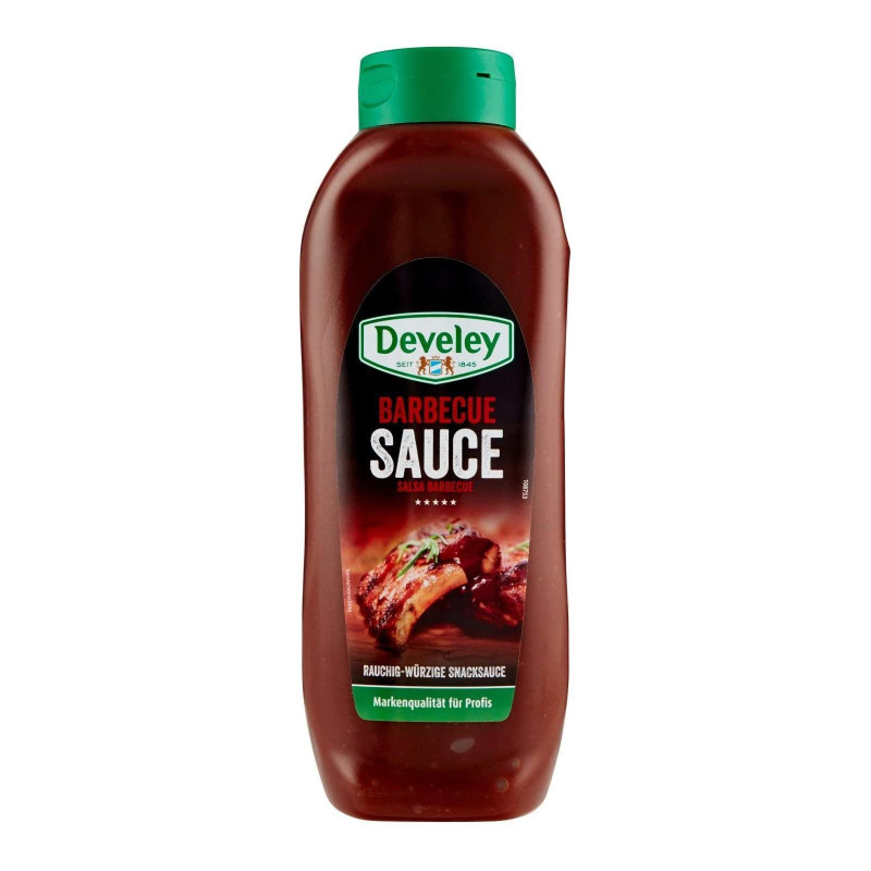 Salsa Barbecue - Develey - BBQ - Bottiglia Squeeze - 875 ml