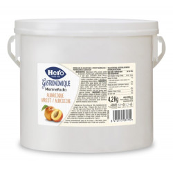 Preparazione di Frutta Hero - Confettura - Albicocche - Secchiello da 4,2 kg