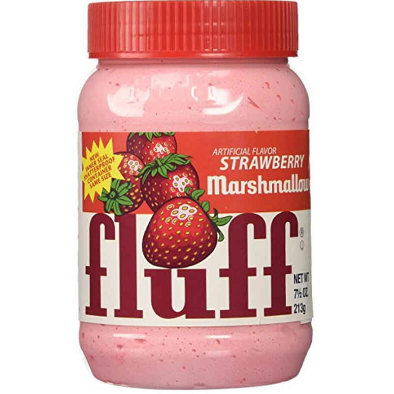 Crema da Spalmare Marshmallow - Durkee Fluff - Fragola - Strawberry - 213 gr