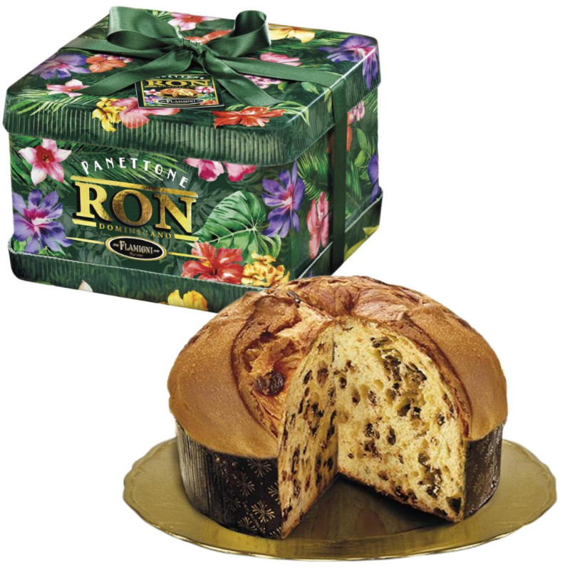 Panettone Flamigni - Panettone Ron Dominicano - Rum - 1 Kg