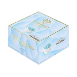 Vassoio Diamond Noisette - Confetti con nocciola Maxtris - Celeste...