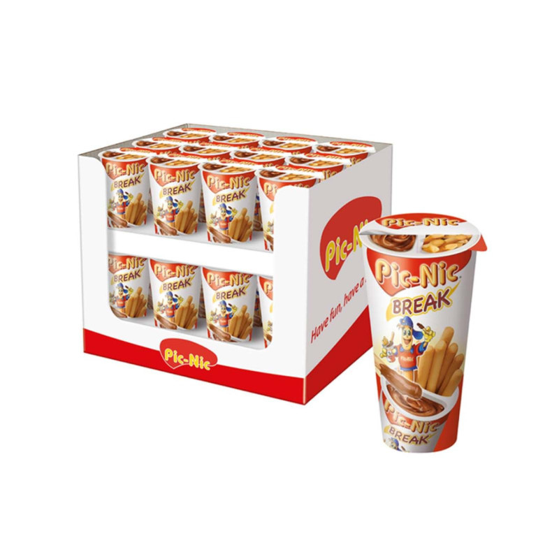 Snack Hosta - Pic-Nic Break - Grissini e Crema da Spalmare - 24 x 50 g