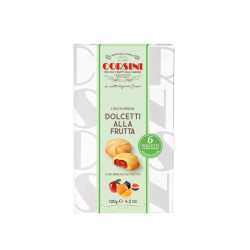 Biscotti Frollini - Corsini - Dolcetti alla Frutta - Pacco da 120 g