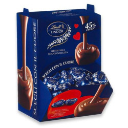 Espositore Cioccolatini Cuori Lindor - Cioccolato Fondente  - Lindt...