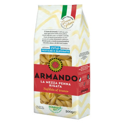 Pasta Armando - Il Grano di Armando - La Mezza Penna Rigata - Pacco...