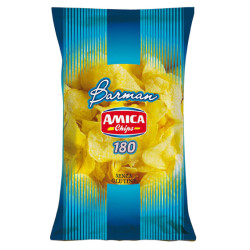 Busta Patatine Barman - Amica Chips - Classica - Busta da 180 g