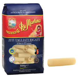 Pasta Di Martino - Pasta Corta - Ziti Tagliati Rigati N° 131 -...