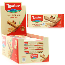 Biscotti Wafer Loacker - Napolitaner Multicereali - Nocciola - 25...